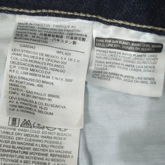 Men's Levi's 526 Denim Jeans - Picture 3 of 10